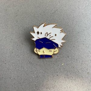Jujutsu Kaisen Satoru Gojo Enameled Pin Brooch.